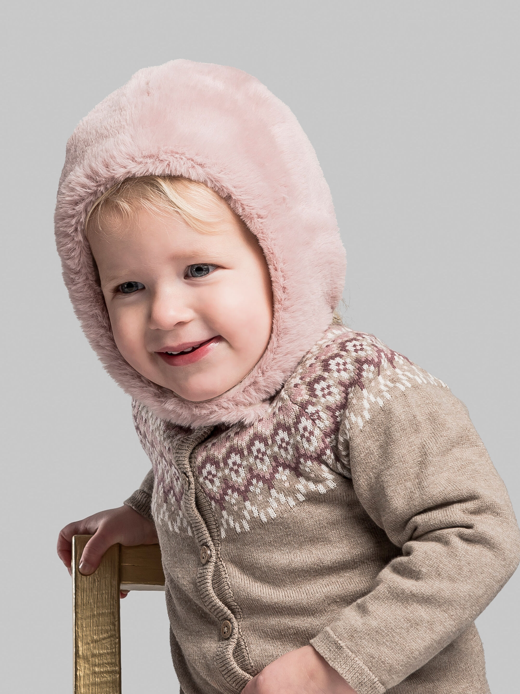 Birgitta Jr. Faux Fur Pink